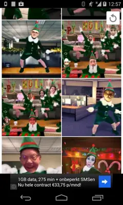 Elf Yourself Viewer android App screenshot 1